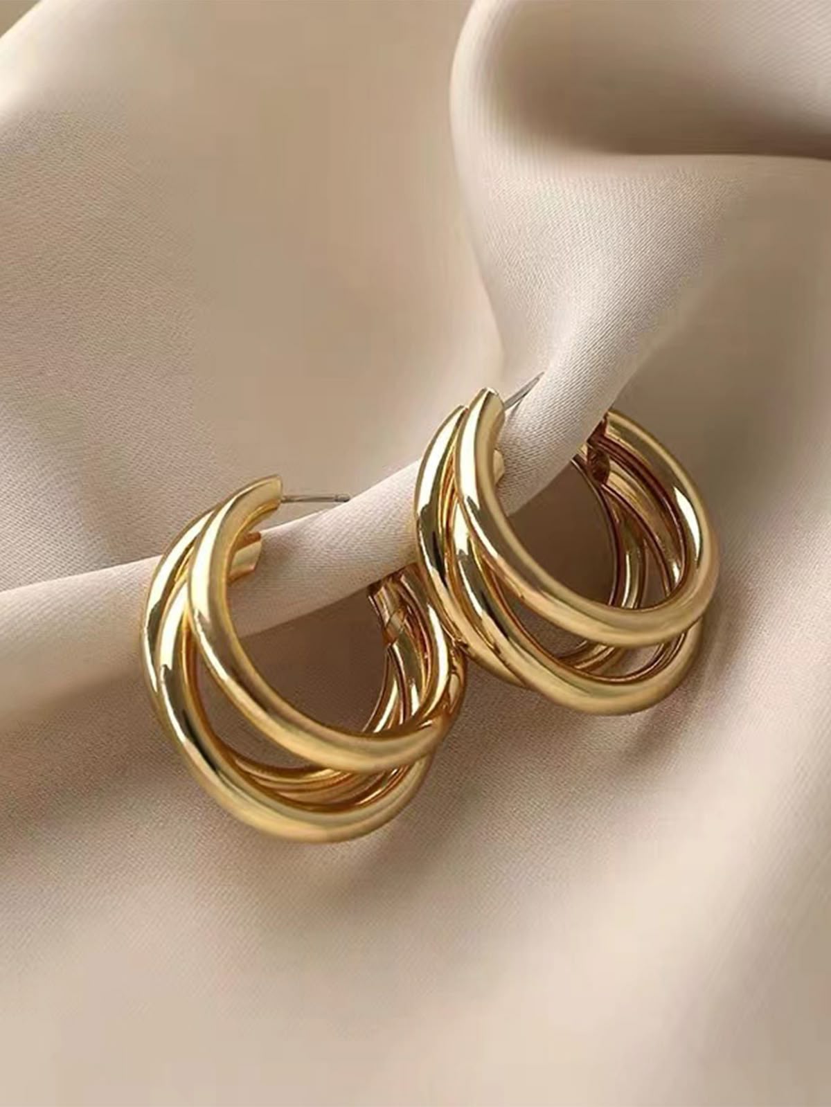 Trihoops Earrings For Girls and Women