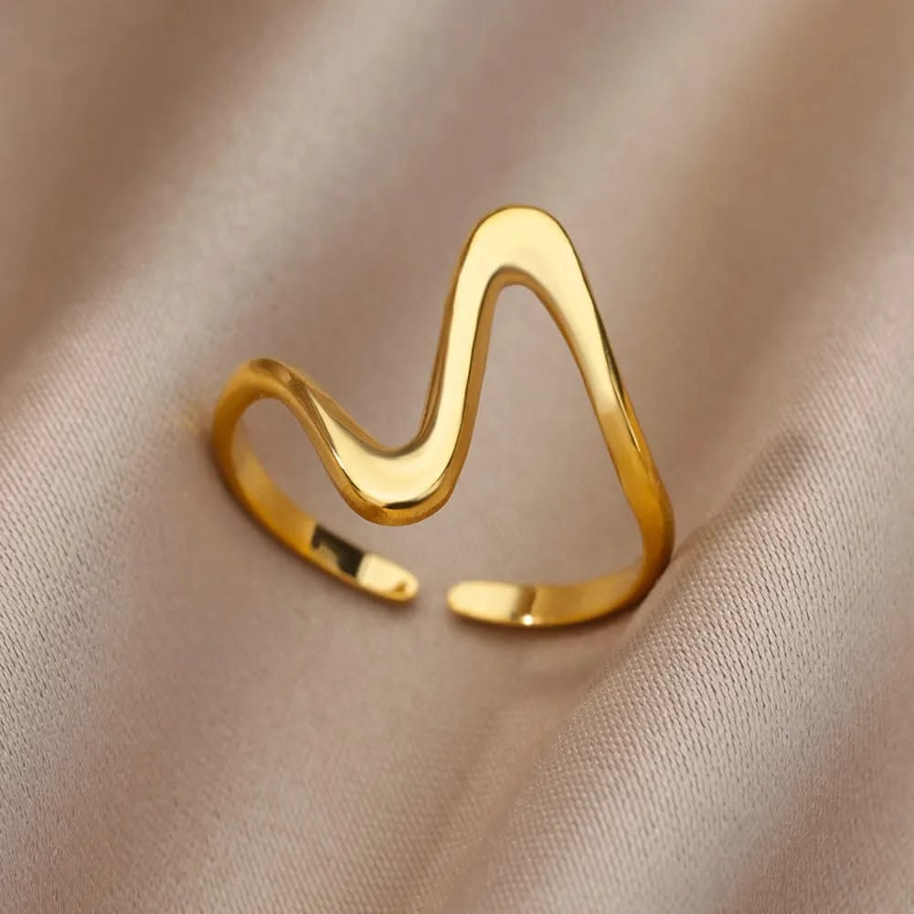 Stylish S Curve Ring