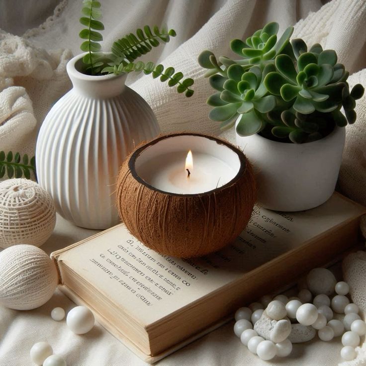 Coconut &amp;amp; Lime Tropical Candle