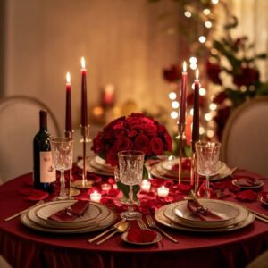 romance in every flicker – candle light dinner by litauraa