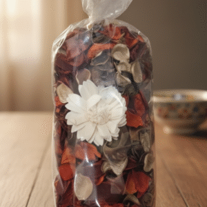 LitAuraa Scented Potpourri Flowers – Natural Dried Flower Mix for Home Decoration & Fragrance | Aromatic Bowl & Vase Filler | Decorative Dry Flowers for Gift Basket, Wedding & Festive Décor (Rose / Lavender / Aqua / Spice Mix)